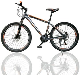 تصویر دوچرخه آلومینیوم سایز 26 دراک ترمز دیسکی - رنگ نارنجی Bike 26 inch Disc Brakes 21sp Alloy Blue