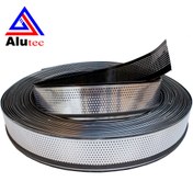 تصویر لبه چلنیوم مشکی 9 سانت پانچ – Channeliume Letter 