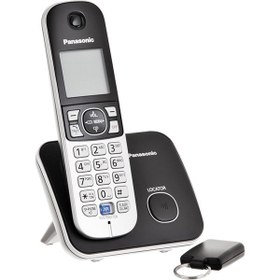 تصویر گوشی تلفن بی سیم پاناسونیک مدل KX-TG6881 ا Panasonic KX-TG6881BX Cordless Phone Panasonic KX-TG6881BX Cordless Phone
