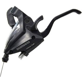 تصویر دسته دنده و ترمز دوچرخه شیمانو مدل Shimano ST-EF500 3x7 