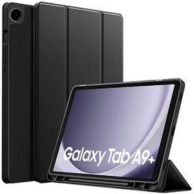 تصویر کیف اسمارت سیلیکونی جا قلم دار تبلت سامسونگ Galaxy Tab A9 Plus X216 Galaxy Tab A9 Plus X216