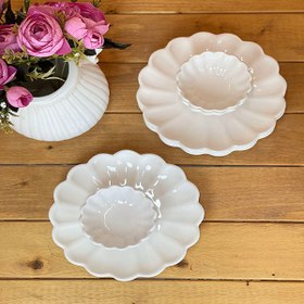 تصویر پیش دستی صدف جنس سرامیک فر و مایکروفری