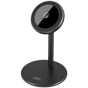 تصویر استند و شارژر وایرلس مگ سیف ایکس او XO CX007 توان 15 وات XO Magnetic Desktop Wireless Charger CX007