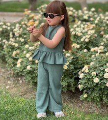 تصویر شومیز و شلوار بچگانه کد 946 