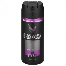 تصویر اسپری بدن مدل EXCITE مردانه حجم 150 میل اکس ا Axe Excite Body Spray For Men 150ml Axe Excite Body Spray For Men 150ml