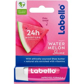 تصویر بالم لب لابلو شاین هندوانه Labello Watermelon Shine Lip Balm