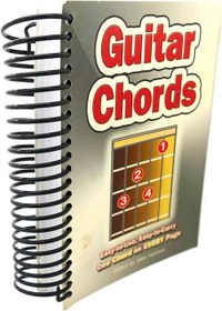 تصویر Guitar Chords Easy to Use Easy to Carry One Chord on Every Page 