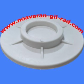 تصویر لرزش گیر لباسشویی بزرگ سفید بسته ۴ عددی 