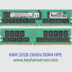 تصویر رم سرور HP Memory 32GB 2666V 