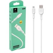 تصویر کابل تبدیل USB به microUSB اسکای دلفین مدل S58V طول 1 متر Skydolphin S58V USB To microUSB Cable 100cm