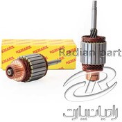 تصویر آرميچر استارت سايپا6211193(بدون گارانتي) REMARK ع ظ/ جعبه سفيد 