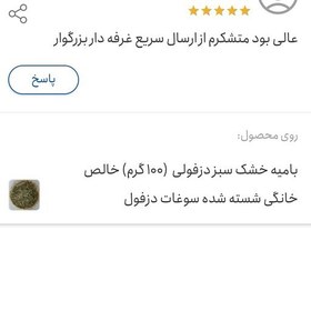 تصویر بامیه خشک سبز دزفولی (100 گرم) خالص خانگی شسته شده سوغات دزفول 