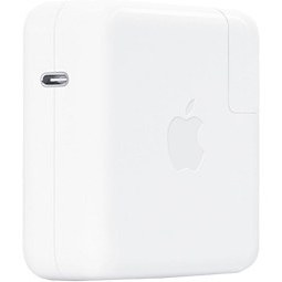 تصویر شارژر 61W USB-C مک بوک پرو رتینا 13 اینچ تاچ بار مدل A1708 A1708 macbook pro touchbar 61W usb-c charger