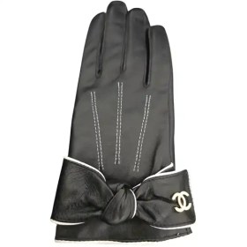 تصویر دستکش زنانه پاپیون دار 