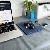 تصویر موس پد چرم طبیعی بهبودگر مدل BHM111 