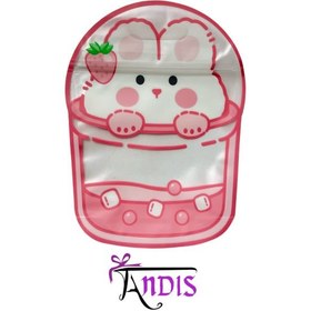 تصویر زیپ کیپ بزرگ طرح خرگوش 