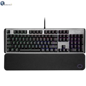 تصویر کیبورد مکانیکال گیمینگ کولرمستر CK550 V2 Cooler Master CK550 V2 Red Switch Wired Mechanical Gaming Keyboard