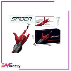 تصویر دستکش تیر پرتاب کن اسپایدرمن شارژي 007 