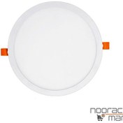 تصویر پنل ال ای دی 24 وات پارس شعاع توس مدل اسلیم دایره ای پارس شعاع توس - مدل 24 وات اسلیم دایره ای