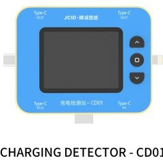 تصویر تستر و آنالایزر شارژ حرفه ای آیفون و اندروید JCID CD01 