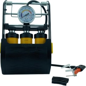 تصویر تلمبه پایی 3 سیلندر زیدار کد 20413