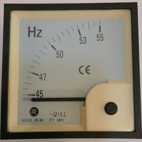 تصویر فرکانس متر 45Hz تا 55Hz مدل BE-96 P.T 380V 