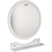 تصویر آینه سرویس بهداشتی دلفین مدل 1015-1 به همراه شلف 