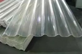 تصویر ورق ایرانیت پلاستیکی شفاف (فایبرگلاس) 