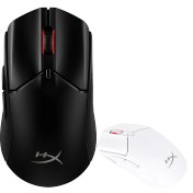 تصویر ماوس بی‌سیم هایپر ایکس گیمینگ مدل Pulsefire Haste 2 HyperX - Gaming Mouse - Pulsefire Haste 2 - HyperX 26K - مناسب برای هر دو دست - 1600, 3200, 400, 800