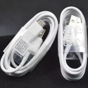 تصویر کابل سامسونگ میکرو اندروید اصلی بسته دوعددی سیم ضخیم 