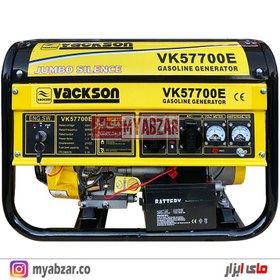 تصویر موتور برق بنزینی استارتی 3.2 کیلو وات واکسون مدل VK57700E ا Vackson 3.2Kw VK57700E Gasoline Generator Vackson 3.2Kw VK57700E Gasoline Generator