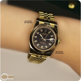 تصویر ساعت رولکس دیت جاست فلزی زنانه ROLEX DATE JUSTE