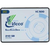 تصویر حافظه SSD ویکومن ViccoMan VC500 240GB ا ViccoMan VC500 240GB SSD Hard Drive ViccoMan VC500 240GB SSD Hard Drive