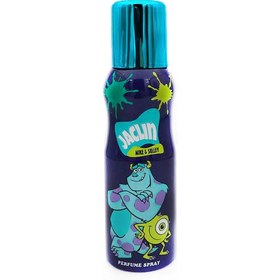 تصویر اسپری بدن کودک کارخونه هیولا ها مایک و سالیوان ژاکلین اورجینال mike & vsulley perfume spray jaclin 