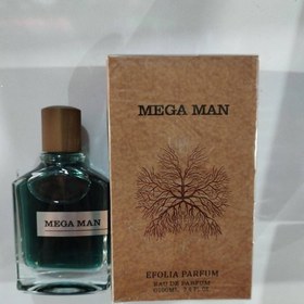 تصویر عطر ادکلن مگا من مگاماره MEGA MAN MEGAMARE شرکت افولیا EFOLIA با دو روز ماندگاری ۱۰۰ میل 