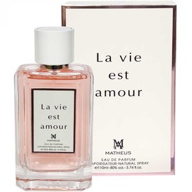 تصویر ادو پرفیوم زنانه مدل La vie est Amour حجم 110 میل متئوس Matheus La vie est Amour Eau De Parfum For Women 110 ml