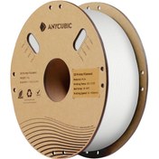 تصویر فیلامنت پرینتر سه بعدی آنیکیوبیک PLA+ رنگ سفید ۱ کیلوگرم 