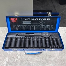 تصویر جعبه بکس باس مدل BS14 ظرفیت ۱۴ عددی پایه بلند صنعتی فشار قوی 