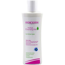 تصویر شیر پاک کن هیدرودرم ۲۰۰ میلی لیتر ا Hydroderm Herbal Cleansing Milk 200 ml Hydroderm Herbal Cleansing Milk 200 ml