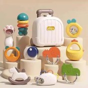 تصویر ست جغجغه و دندانگیر چمدانی ۱۰ عددی ویوا کیدز 