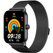 تصویر ساعت هوشمند شیائومی گلوریمی مدل GC Slim با بند استیل 