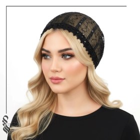 تصویر توربان مشکی کد 43 