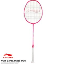 تصویر راکت بدمینتون لی نینگ Li-Ning High Carbon 1200-Pink 