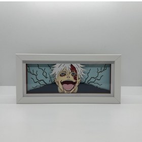 تصویر تابلو لایت باکس انیمه ای گوجو جوجیتسو کایزن | Satoru Gojo jujutsu kaisen Anime Light Box 