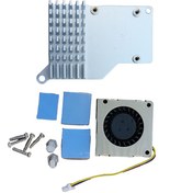تصویر فن و هیت سینک Active Cooler رزبری پای ۵ 