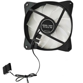 تصویر فن کیس RGB سایز 120mm مدل 12025 TSCO T FAN 03 12*12 Case Fan