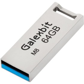 تصویر Galexbit Micro metal series M8 USB2.0 Flash Memory-64GB (گارانتی تلاش) نقره ای 