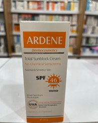 تصویر کرم ضد آفتاب فاقد جاذبهای شیمیایی برای پوستهای معمولی و حساس آردن 