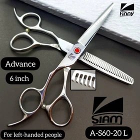 تصویر ست قیچی صیام مدل A-S60-20L (6اینچ) چپ دست Siam Scissors Model A-S60-20L (6 inches)