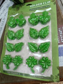 تصویر گیره پتوس مدل برگ 